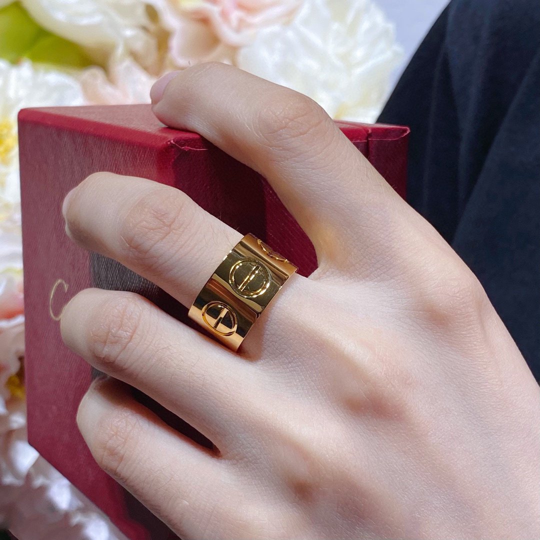 [Renovia Jewelry]LOVE 11MM LARGE RING
