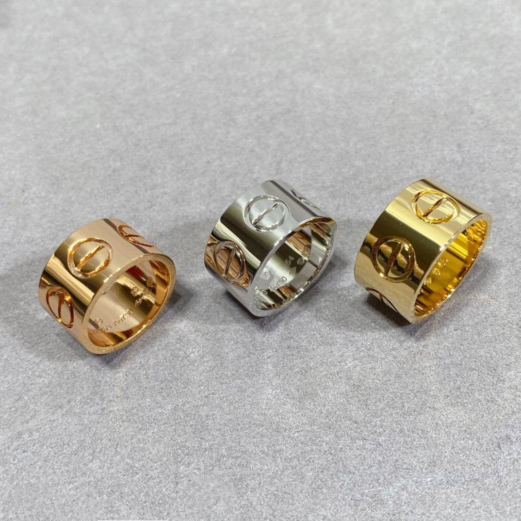 [Renovia Jewelry]LOVE 11MM LARGE RING