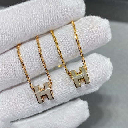 [Renovia Jewelry]MINI POP H NECKLACE