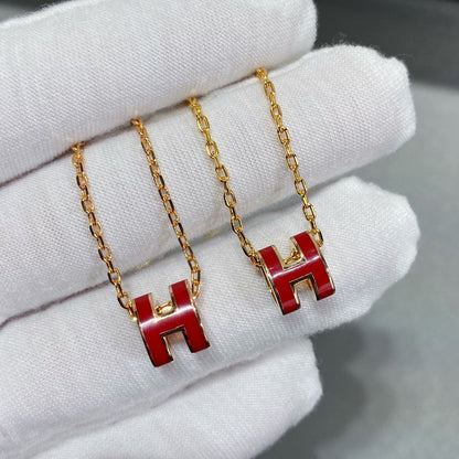[Renovia Jewelry]MINI POP H NECKLACE