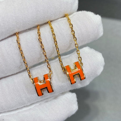 [Renovia Jewelry]MINI POP H NECKLACE