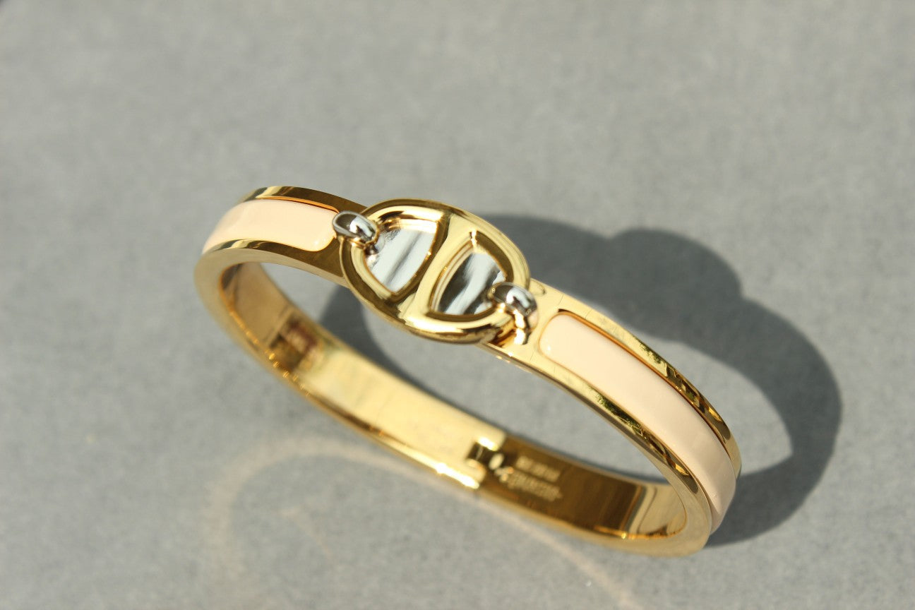 [Renovia Jewelry]CLIC CHAINE GOLD BRACELET