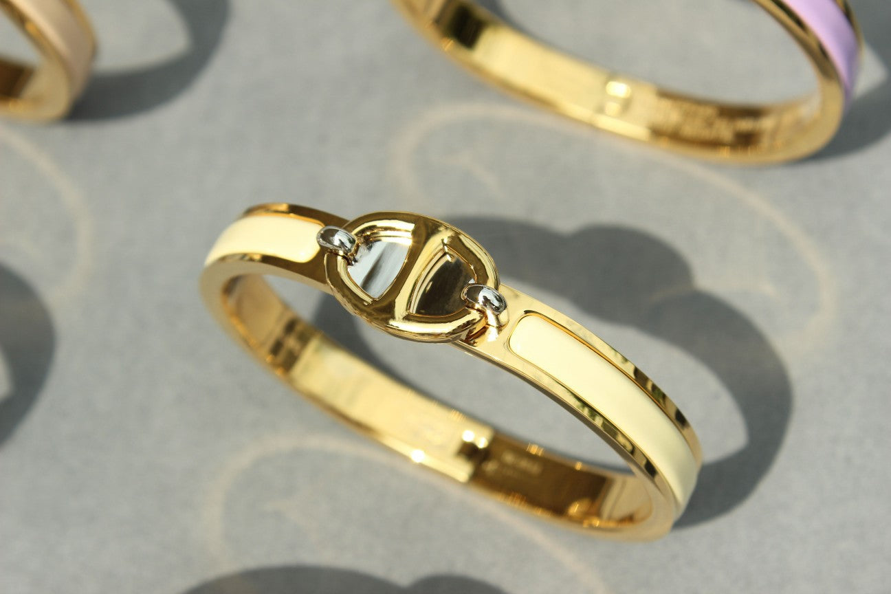 [Renovia Jewelry]CLIC CHAINE GOLD BRACELET