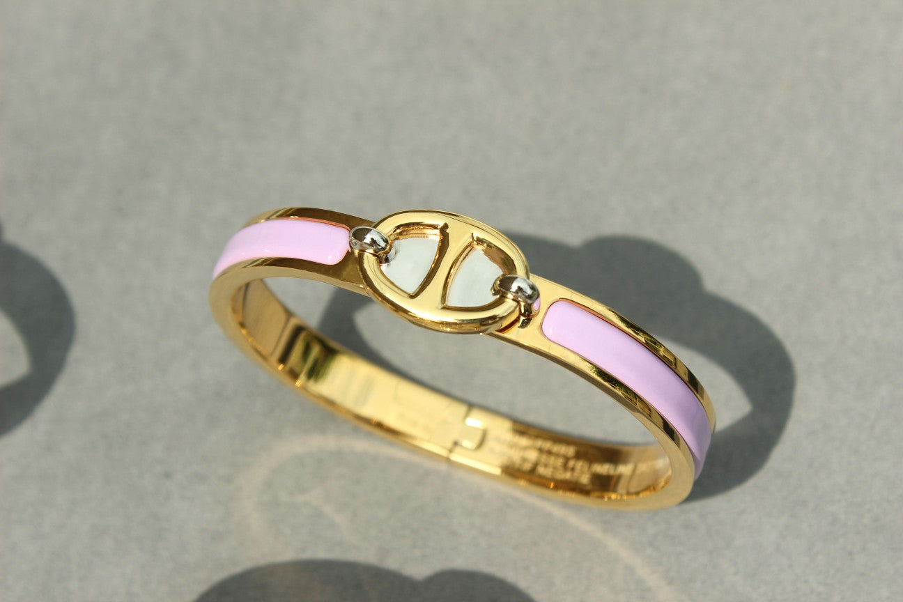 [Renovia Jewelry]CLIC CHAINE GOLD BRACELET
