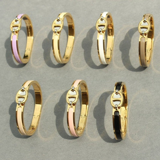 [Renovia Jewelry]CLIC CHAINE GOLD BRACELET