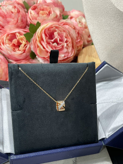 [Renovia Jewelry]LIENS EVIDENCE DIAMOND NECKLACE