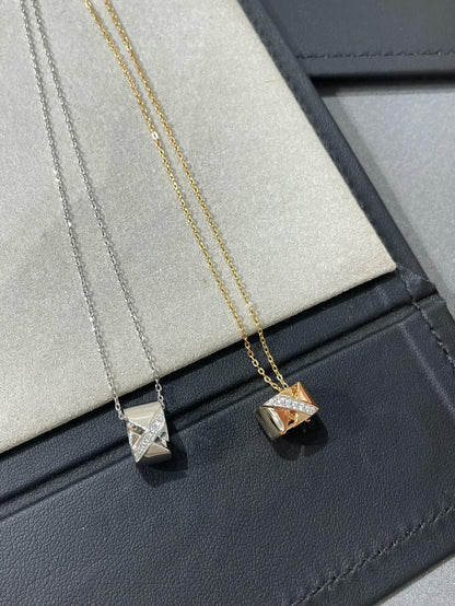 [Renovia Jewelry]LIENS EVIDENCE DIAMOND NECKLACE
