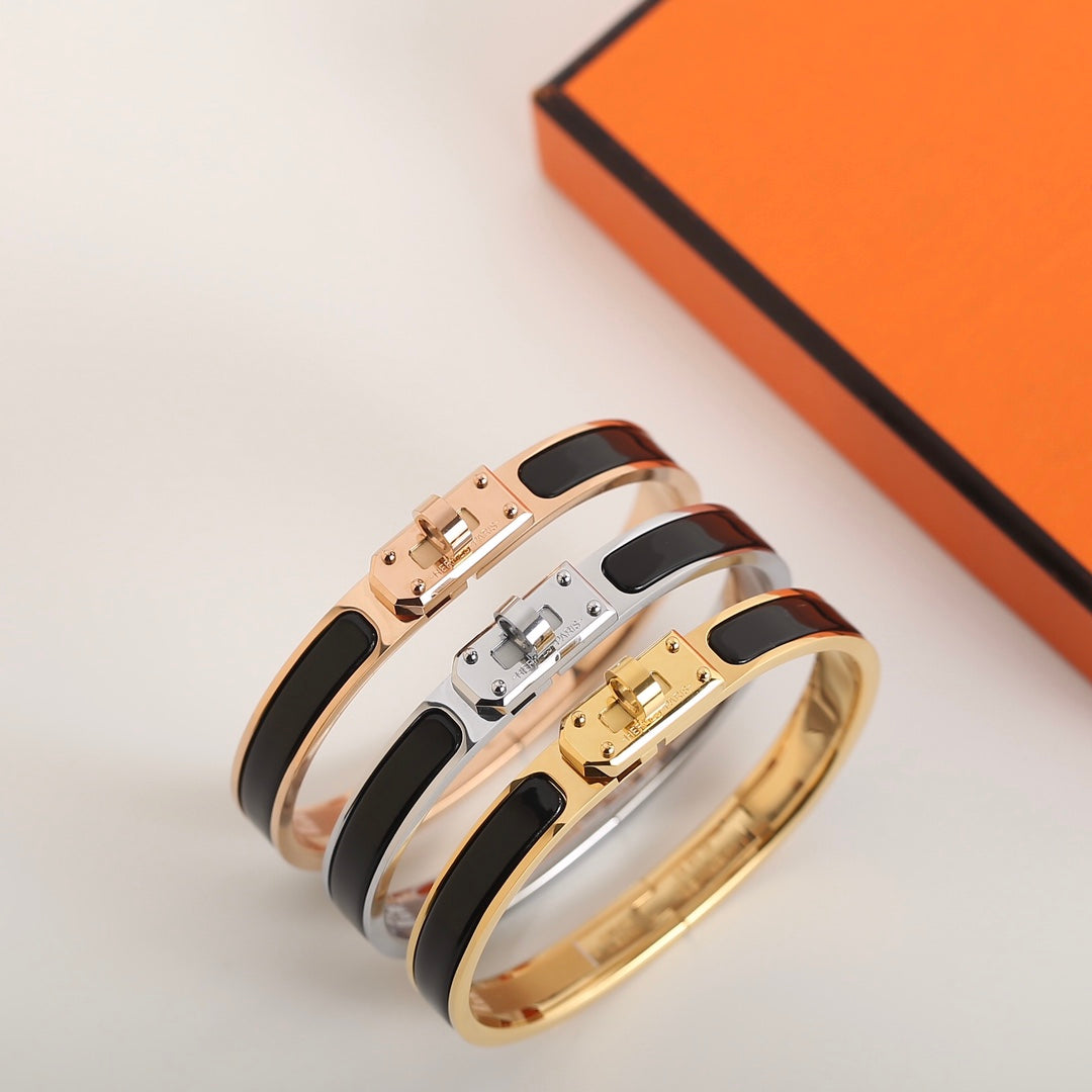 [Renovia Jewelry]HM KELLY BLACK BRACELET