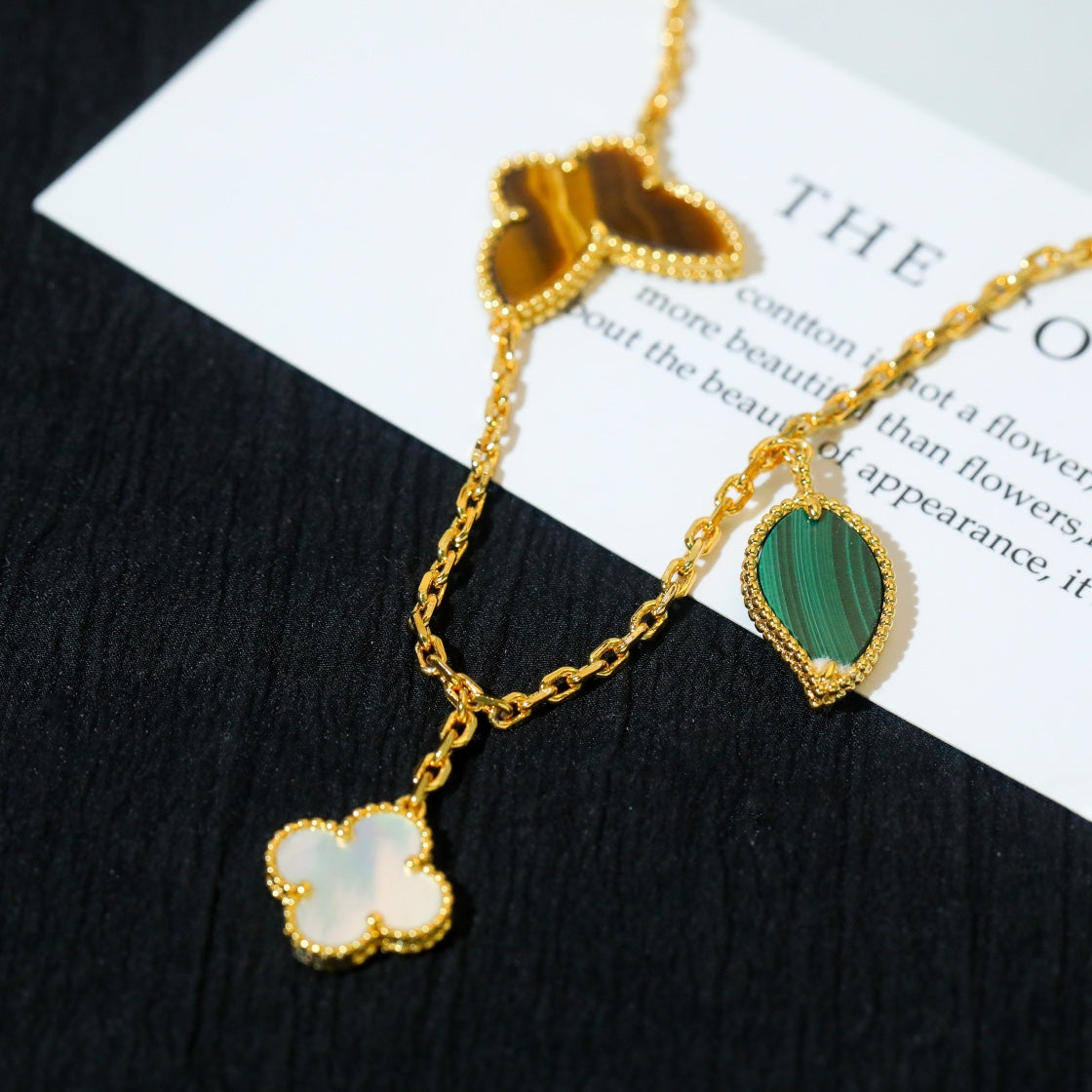 [Renovia Jewelry]LUCKY SPRING 5 MOTIF GOLD BRACELET