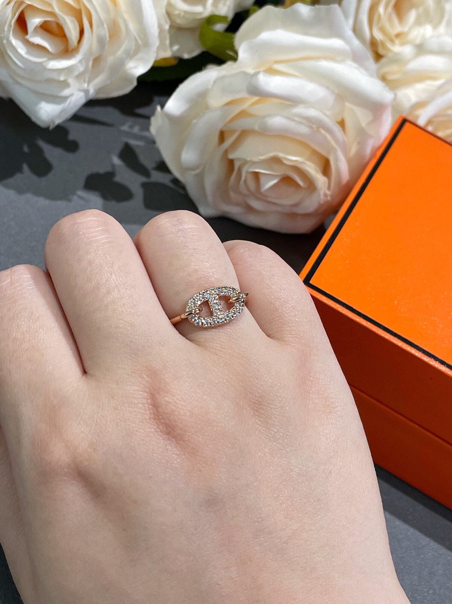 [Renovia Jewelry]RONDE SMALL DIAMOND RING
