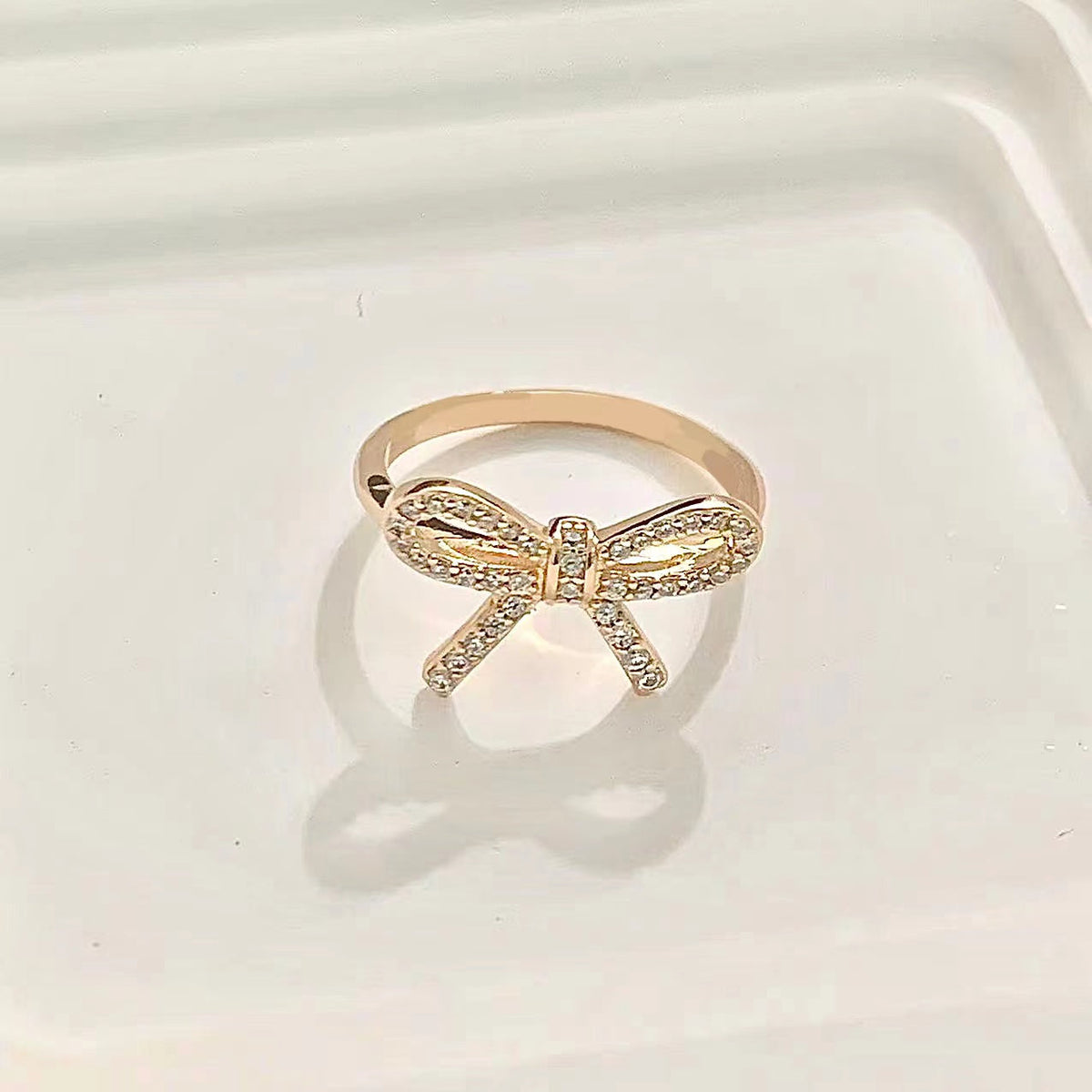 [Renovia Jewelry]TWIST BOW RING