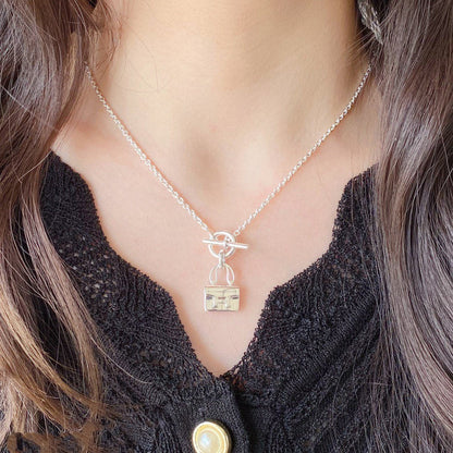 [Renovia Jewelry]CONSTANCE PEDANT SILVER NECKLACE