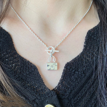 [Renovia Jewelry]CONSTANCE PEDANT SILVER NECKLACE