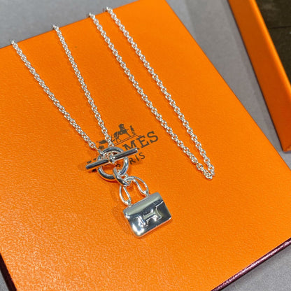 [Renovia Jewelry]CONSTANCE PEDANT SILVER NECKLACE
