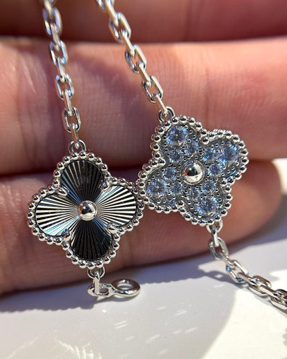 [Renovia Jewelry] CLOVER 5 MOTIF LASER BRACELET COLLECTION