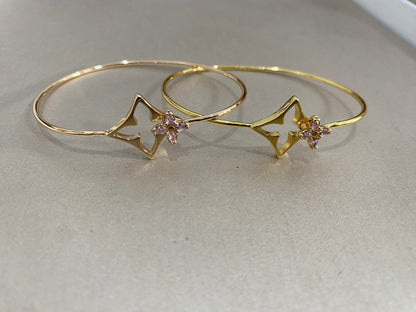 [Renovia Jewelry]Pink Diamond Bracelet