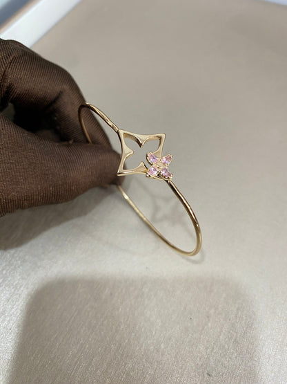 [Renovia Jewelry]Pink Diamond Bracelet