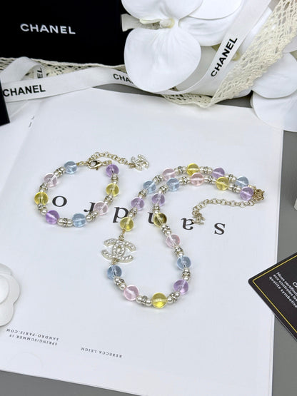 [Renovia Jewelry]Colorful Transparent Resin Bracelet