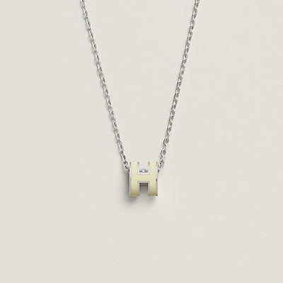[Renovia Jewelry]HM CLIC YELLOW ENAMEL GOLD NECKLACE
