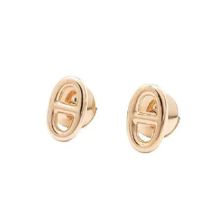 [Renovia Jewelry]CHAINE SMALL EARRINGS GOLD AND SILVER