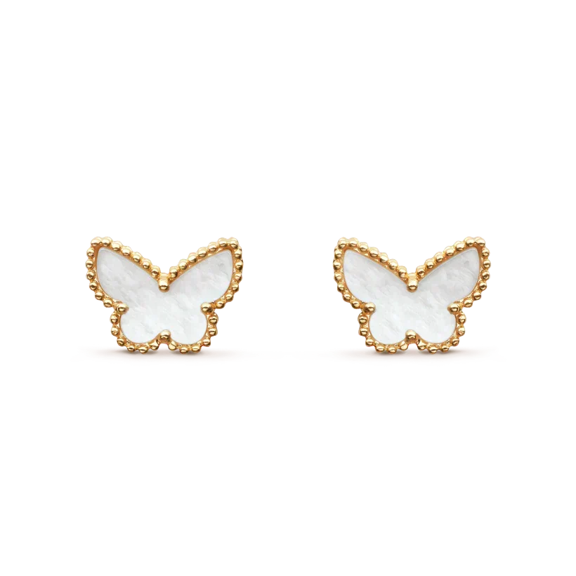 [Renovia Jewelry]SWEET BUTTERFLY MOP EARSTUDS