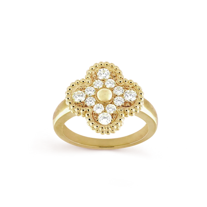 [Renovia Jewelry]CLOVER DIAMOND RING