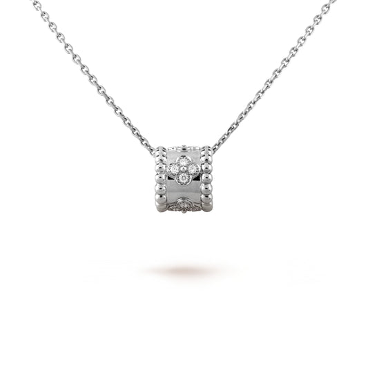 [Renovia Jewelry]PERLEE PEDANT SIVLER DIAMOND NECKLACE