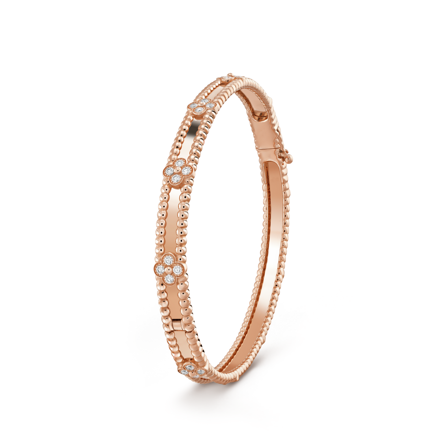 [Renovia Jewelry]CLOVER BRACELET 4MM DIAMONDS