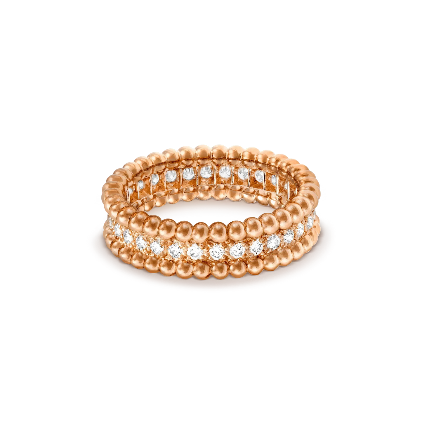 [Renovia Jewelry]PERLEE DIAMOND ROSE GOLD RING