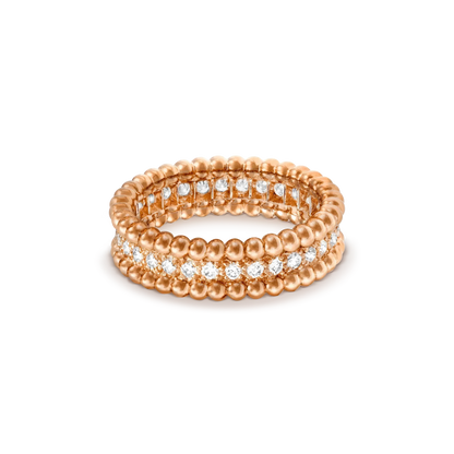 [Renovia Jewelry]PERLEE DIAMOND ROSE GOLD RING