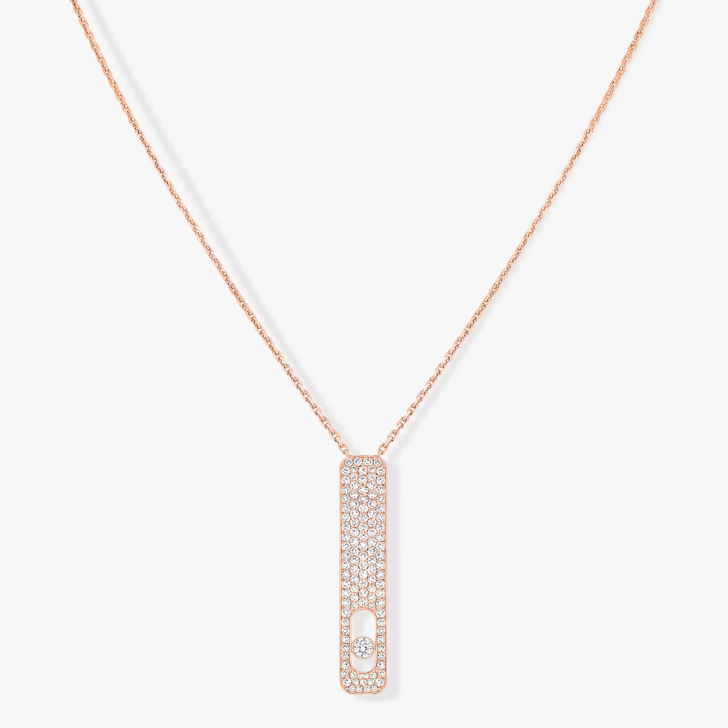 [Renovia Jewelry]MY FIRST DIAMOND PAVED NECKLACE
