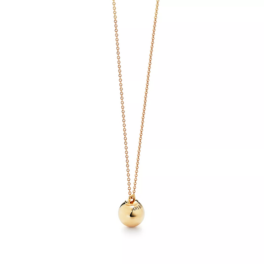 [Renovia Jewelry]BALL PENDANT 12.75MM NECKLACE