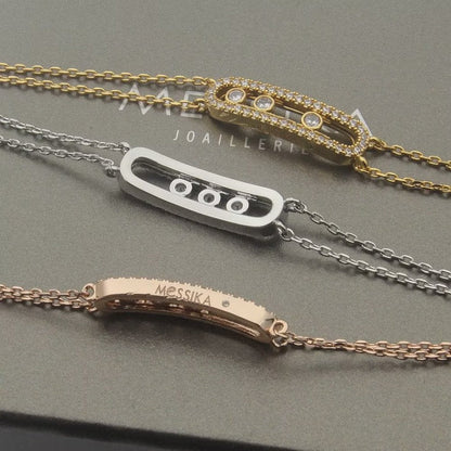 [Renovia Jewelry] Move Classique pavé bracelet