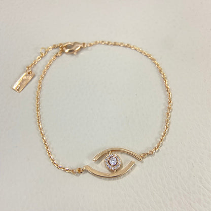 [Renovia Jewelry]Lucky Eye Pave-Set Diamond Bracelet