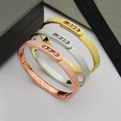 [Renovia Jewelry]Move Noa Ciselé bangle