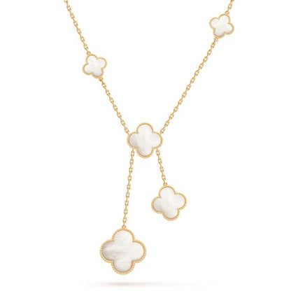 [Renovia Jewelry]CLOVER MOTHER OF PEARL NECKLACE 6 MOTIF