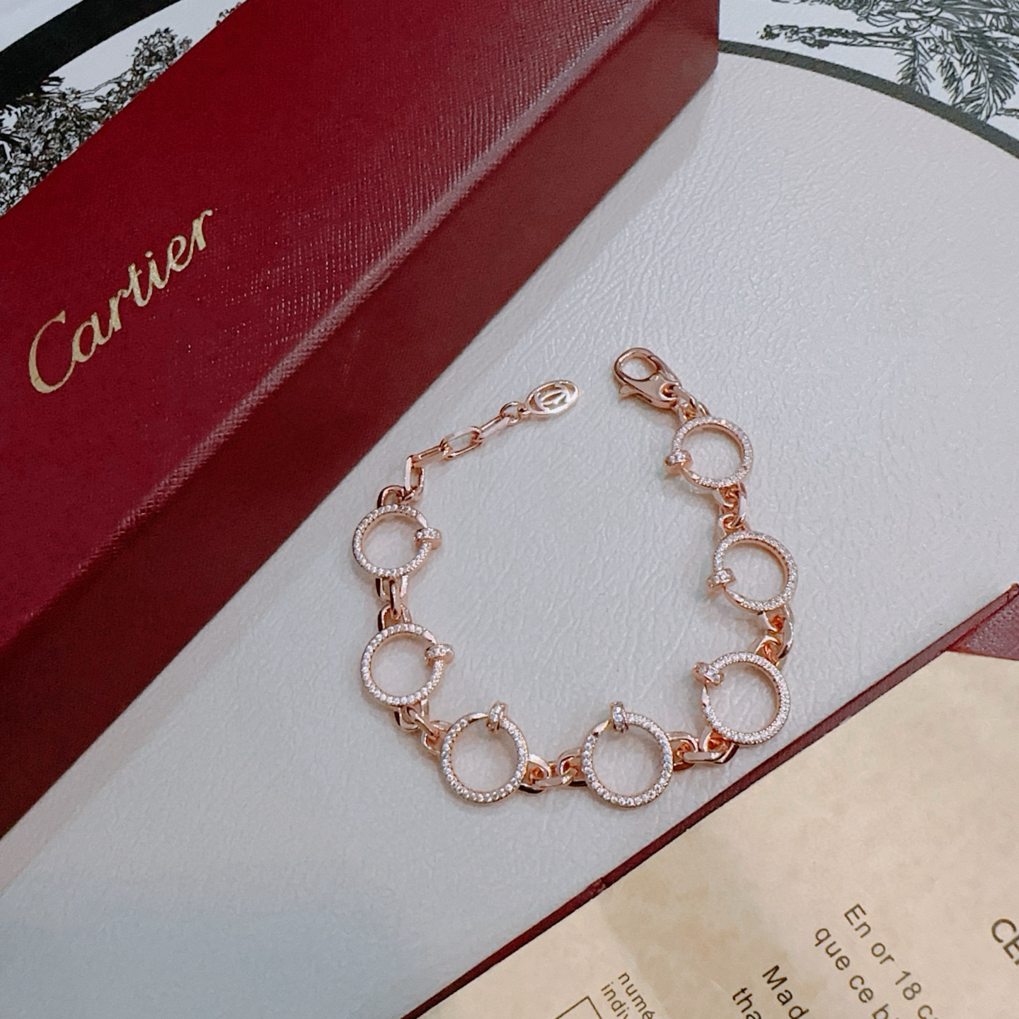 [Renovia Jewelry Jewelry] LOVE&JUSTE BRACELET DIAMONDS