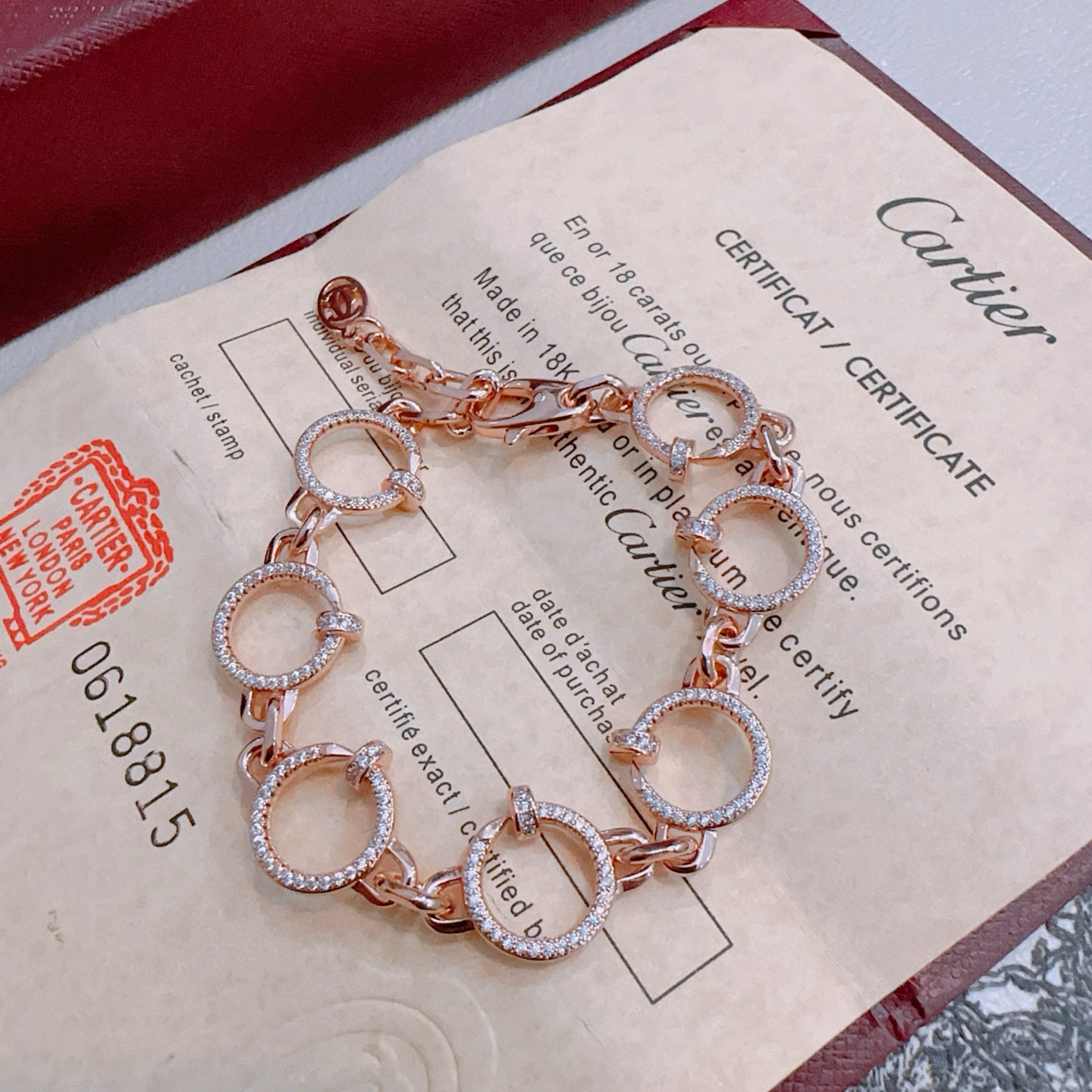 [Renovia Jewelry Jewelry] LOVE&JUSTE BRACELET DIAMONDS