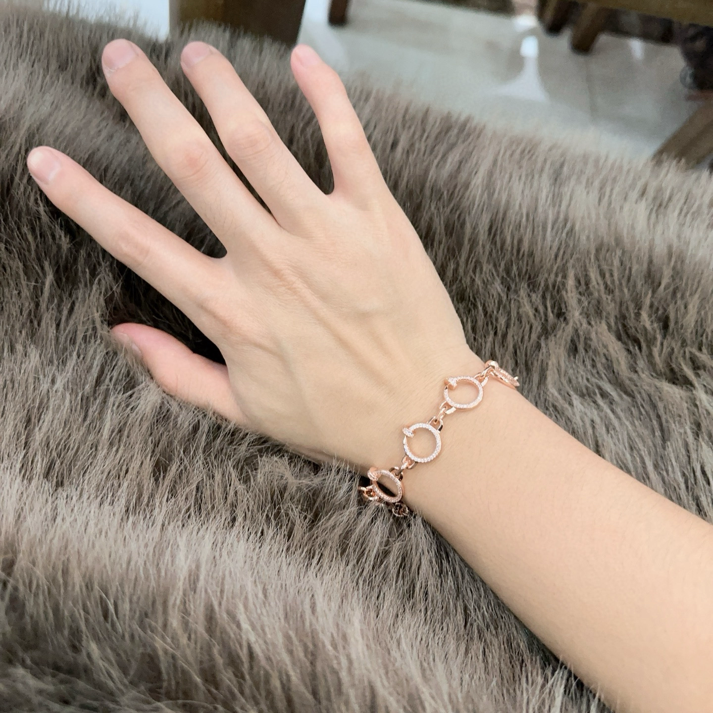 [Renovia Jewelry Jewelry] LOVE&JUSTE BRACELET DIAMONDS