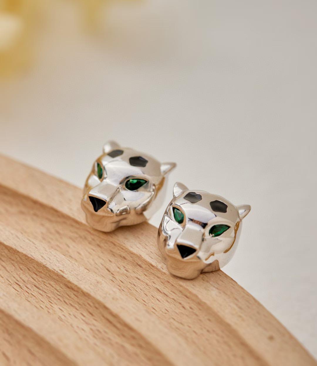 [Renovia Jewelry]CHRRTAH-PRINT STUD EARRINGS, THREE COLORS