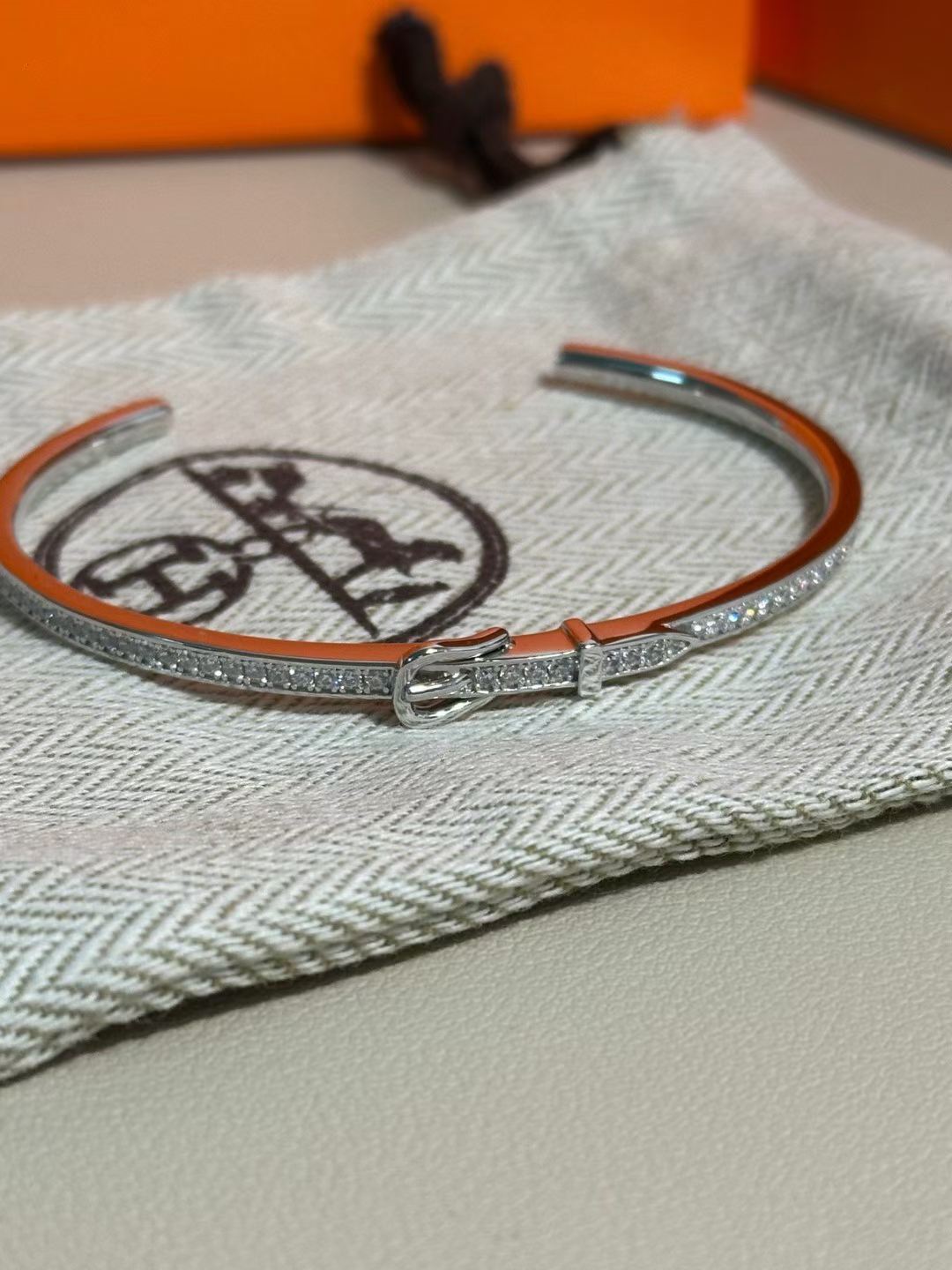 [Renovia Jewelry]DIAMOND-ENCRUSTED BRACELET THREE COLORS