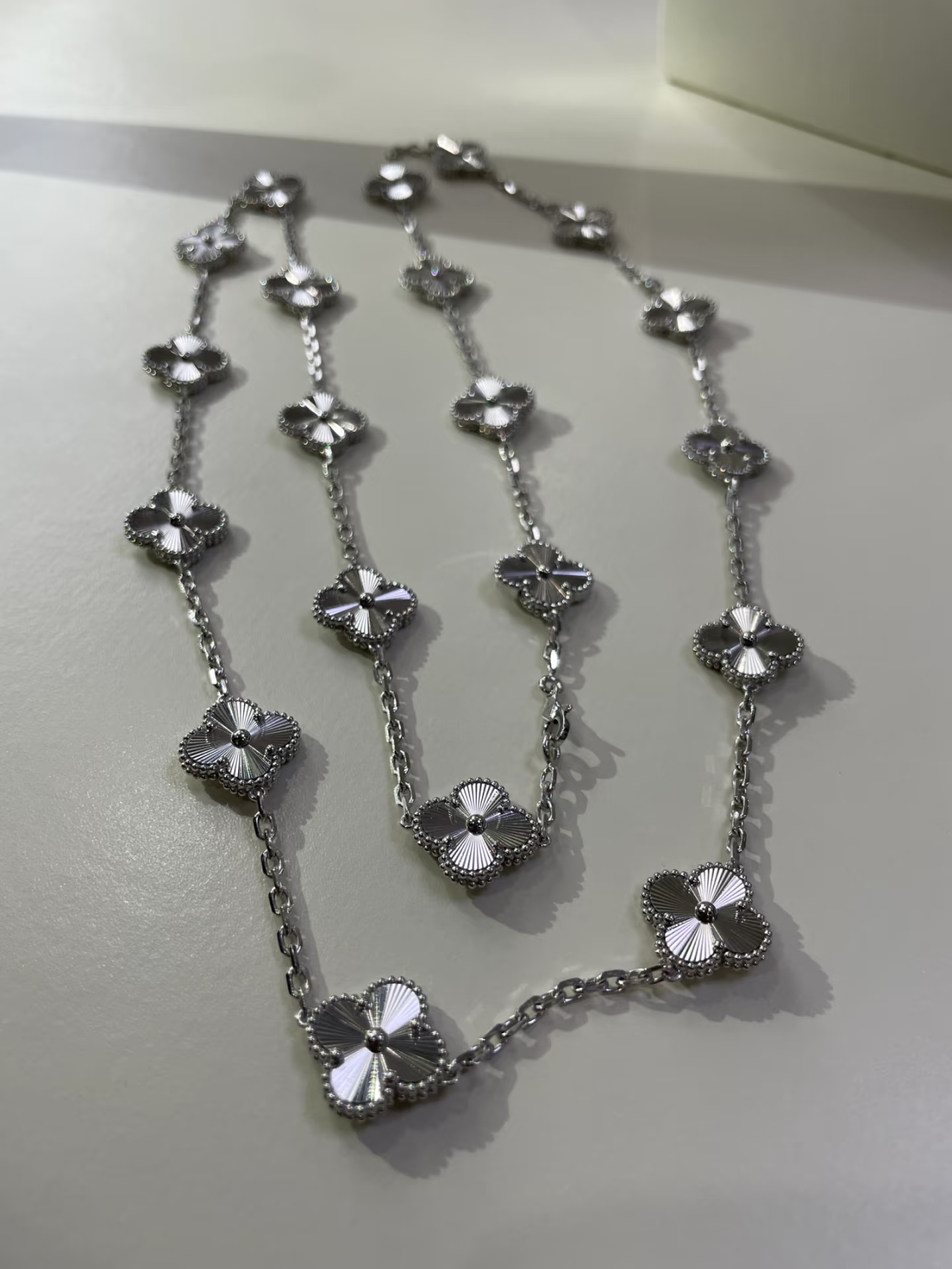 [Renovia Jewelry]CLOVER 20 MOTIFS SILVER LASER