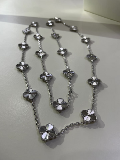 [Renovia Jewelry]CLOVER 20 MOTIFS SILVER LASER