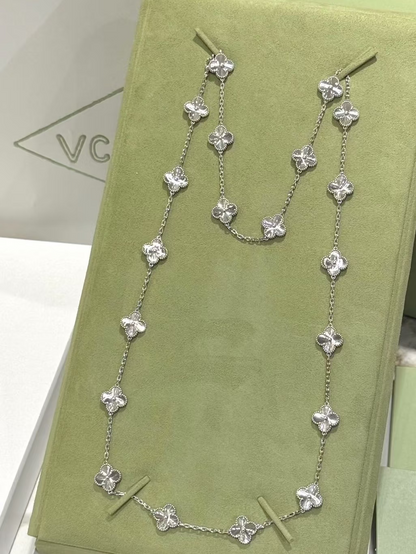 [Renovia Jewelry]CLOVER 20 MOTIFS SILVER LASER