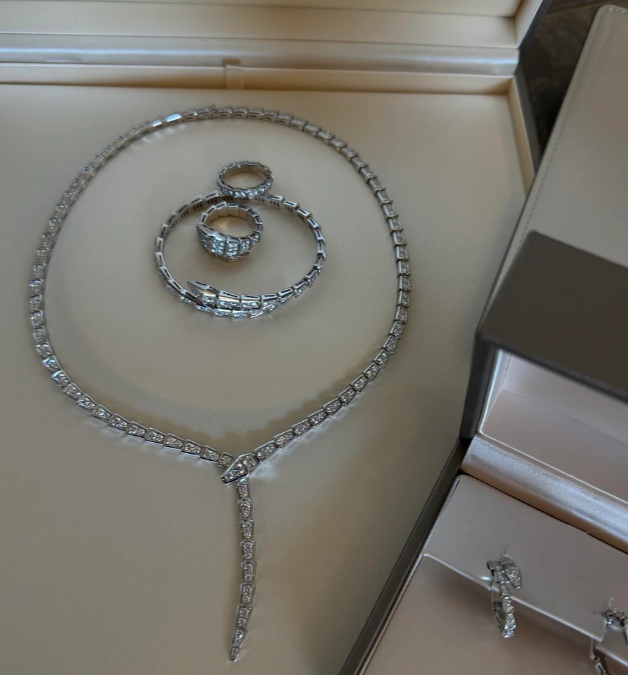 [Renovia Jewelry]NEW！SERPENT DIAMOND NECKLACE