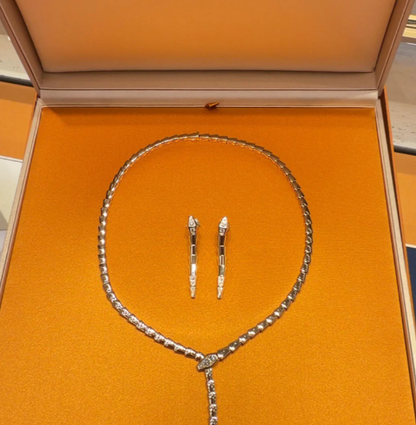[Renovia Jewelry]NEW！SERPENT DIAMOND NECKLACE