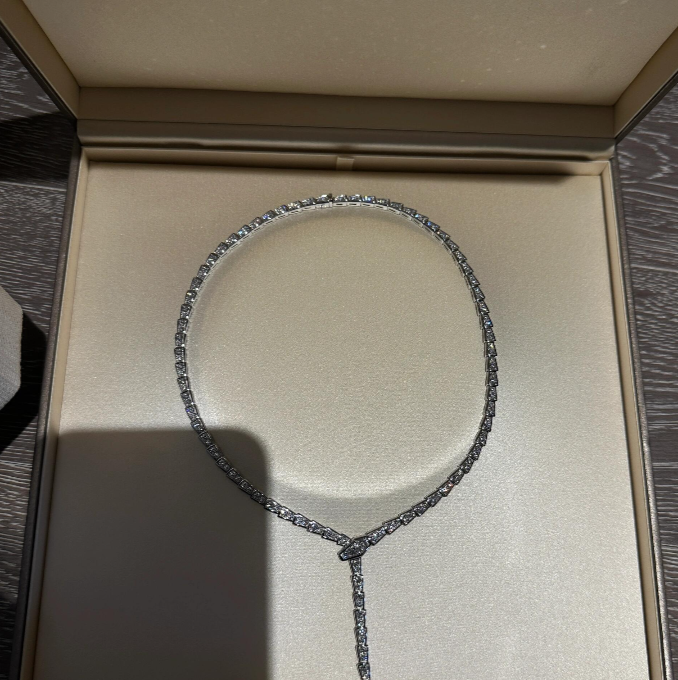 [Renovia Jewelry]NEW！SERPENT DIAMOND NECKLACE