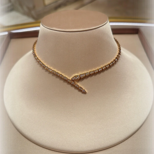 [Renovia Jewelry]NEW！SERPENT DIAMOND NECKLACE