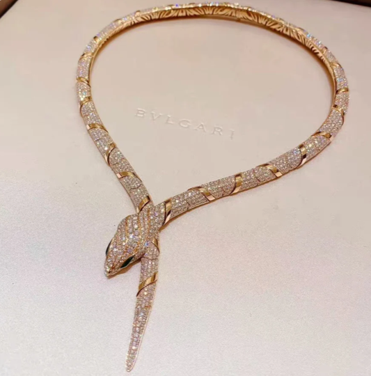 [Renovia Jewelry]HAUTE COUTURE GOLD SERPENTI NECKLACE