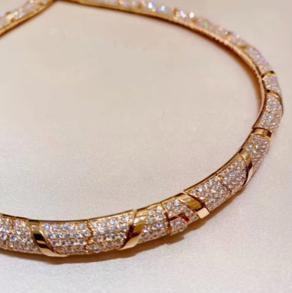 [Renovia Jewelry]HAUTE COUTURE GOLD SERPENTI NECKLACE